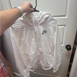 Nike Women's White Bomber Jacket